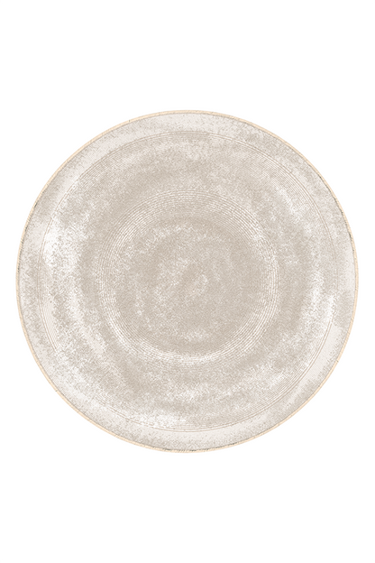Non-Slip Beige Cloud Round Rug, Cream Style, Rugsfun