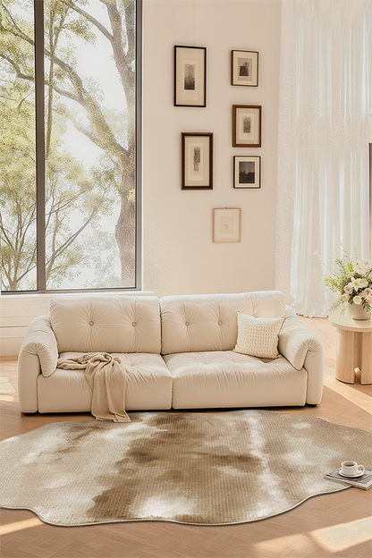 Artistic Irregular Gradient Area Rug, Luxury High-End, Rugsfun